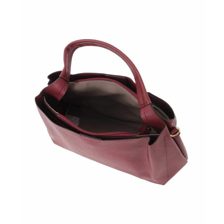 [2WAY]合成皮革コンパクトハンドバッグ | MK MICHEL KLEIN BAG | 詳細画像10 