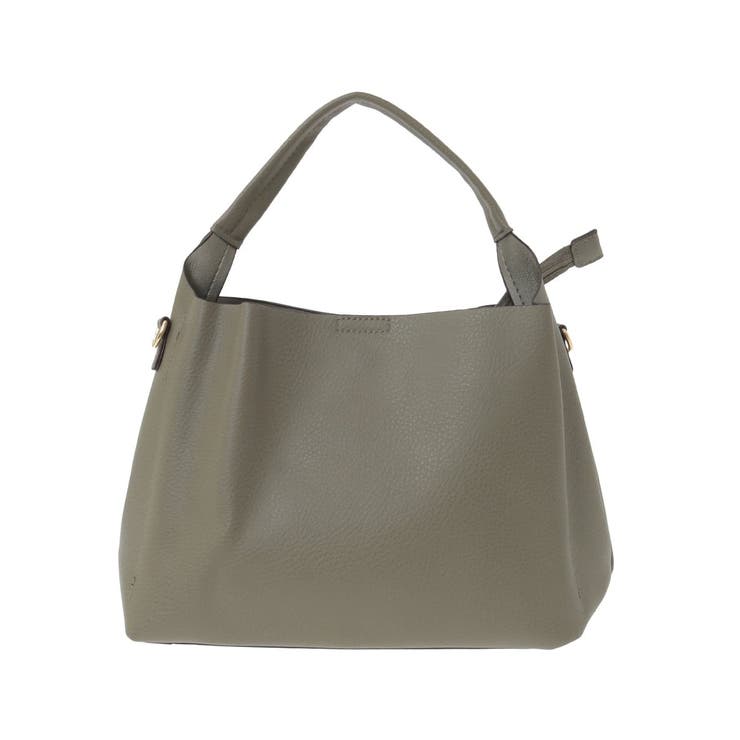 [2WAY]合成皮革コンパクトハンドバッグ | MK MICHEL KLEIN BAG | 詳細画像11 