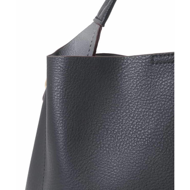 [2WAY]合成皮革コンパクトハンドバッグ | MK MICHEL KLEIN BAG | 詳細画像16 