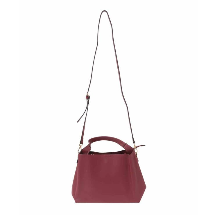 [2WAY]合成皮革コンパクトハンドバッグ | MK MICHEL KLEIN BAG | 詳細画像6 