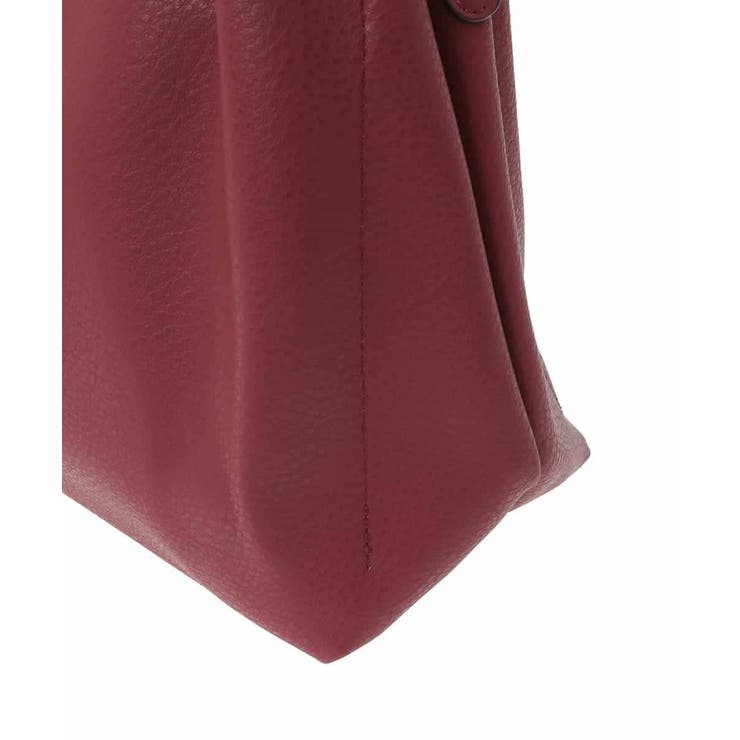 [2WAY]合成皮革コンパクトハンドバッグ | MK MICHEL KLEIN BAG | 詳細画像8 