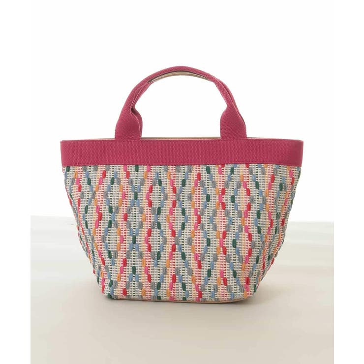 マルチカラー刺繍デザイントートバッグ | MK MICHEL KLEIN BAG | 詳細画像1 