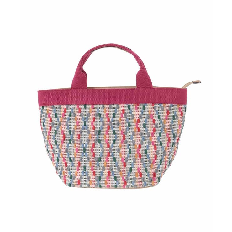 マルチカラー刺繍デザイントートバッグ | MK MICHEL KLEIN BAG | 詳細画像2 