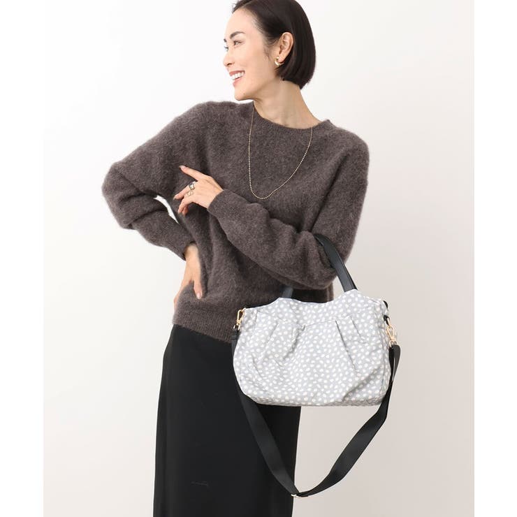 タックギャザーコンパクトトートバッグ | MK MICHEL KLEIN BAG | 詳細画像31 