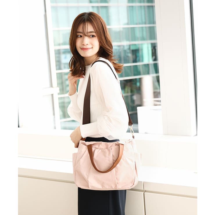 タックギャザーコンパクトトートバッグ | MK MICHEL KLEIN BAG | 詳細画像33 