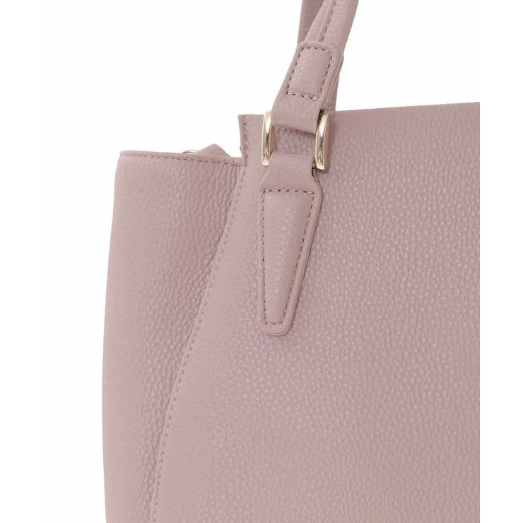 [2WAY/A4収納可]合成皮革ポイントデザイントートバッグ | MK MICHEL KLEIN BAG | 詳細画像13 