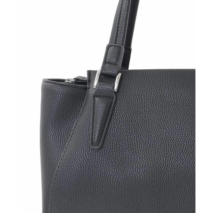 [2WAY/A4収納可]合成皮革ポイントデザイントートバッグ | MK MICHEL KLEIN BAG | 詳細画像15 