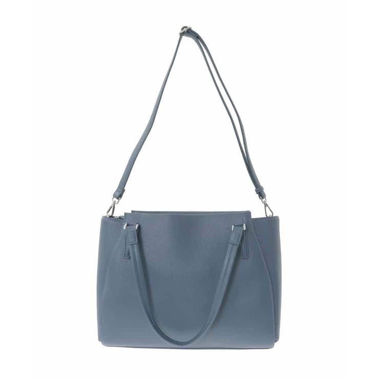 [2WAY/A4収納可]合成皮革ポイントデザイントートバッグ | MK MICHEL KLEIN BAG | 詳細画像6 