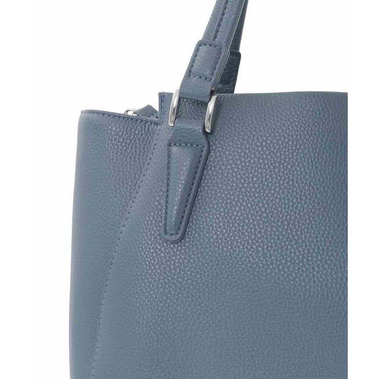 [2WAY/A4収納可]合成皮革ポイントデザイントートバッグ | MK MICHEL KLEIN BAG | 詳細画像7 