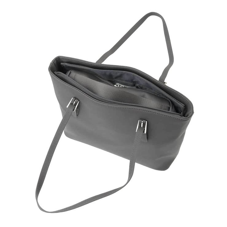 [2WAY/インナーバッグ付き]ベルトアクセントスクエアトートバッグ | MK MICHEL KLEIN BAG | 詳細画像10 