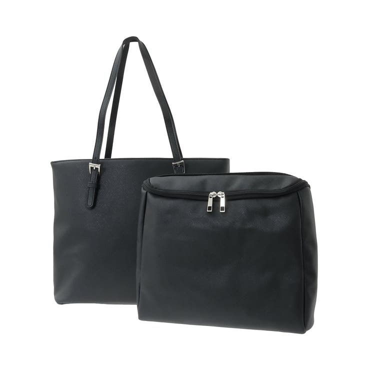 [2WAY/インナーバッグ付き]ベルトアクセントスクエアトートバッグ | MK MICHEL KLEIN BAG | 詳細画像14 