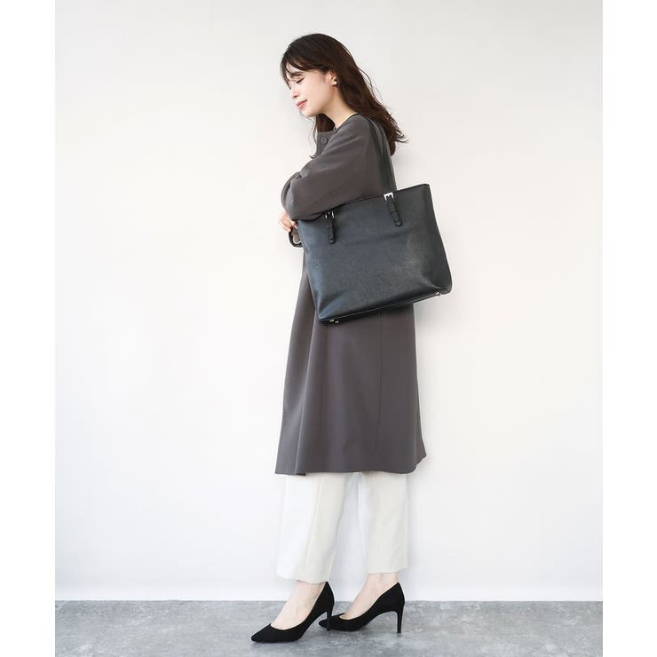 [2WAY/インナーバッグ付き]ベルトアクセントスクエアトートバッグ | MK MICHEL KLEIN BAG | 詳細画像17 