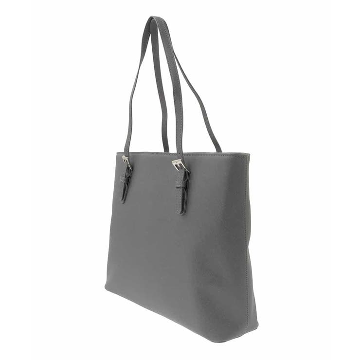 [2WAY/インナーバッグ付き]ベルトアクセントスクエアトートバッグ | MK MICHEL KLEIN BAG | 詳細画像4 