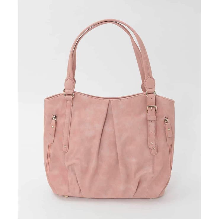 [2WAY]サイドファスナータックデザイントートバッグ | MK MICHEL KLEIN BAG | 詳細画像1 