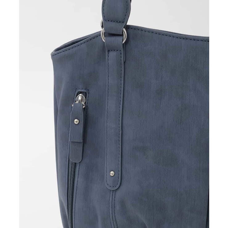 [2WAY]サイドファスナータックデザイントートバッグ | MK MICHEL KLEIN BAG | 詳細画像13 