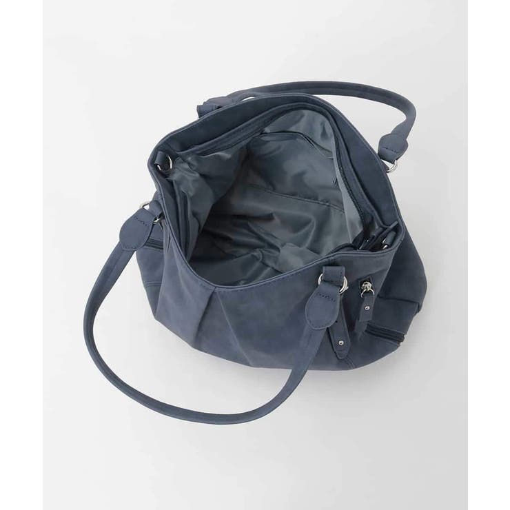 [2WAY]サイドファスナータックデザイントートバッグ | MK MICHEL KLEIN BAG | 詳細画像14 