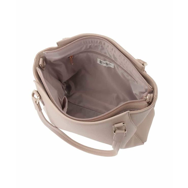[2WAY/A4収納可]合成皮革ポイントデザイントートバッグ | MK MICHEL KLEIN BAG | 詳細画像12 