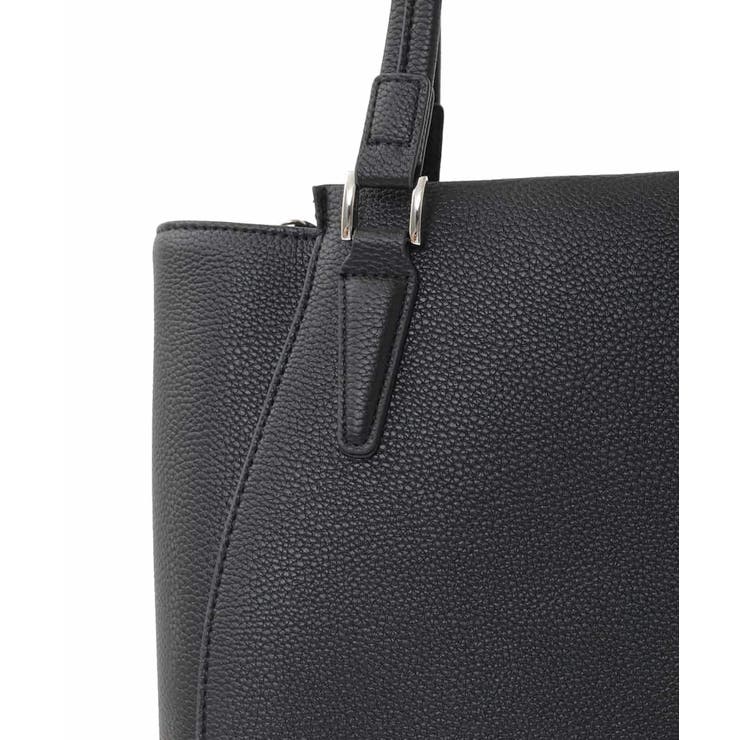 [2WAY/A4収納可]合成皮革ポイントデザイントートバッグ | MK MICHEL KLEIN BAG | 詳細画像13 