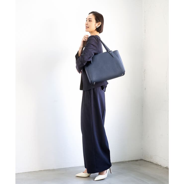 [2WAY/A4収納可]合成皮革ポイントデザイントートバッグ | MK MICHEL KLEIN BAG | 詳細画像17 