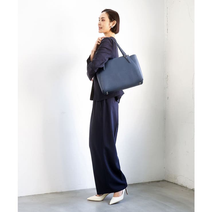 [2WAY/A4収納可]合成皮革ポイントデザイントートバッグ | MK MICHEL KLEIN BAG | 詳細画像18 
