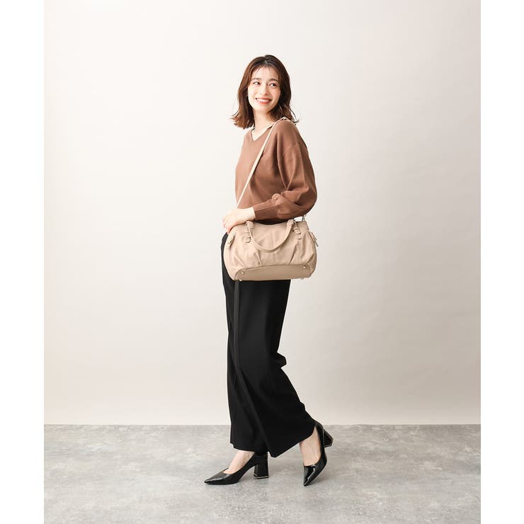 [2WAY]ベルトアクセントラウンドトートバッグ | MK MICHEL KLEIN BAG | 詳細画像28 
