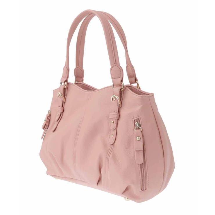 [2WAY]ベルトアクセントラウンドトートバッグ | MK MICHEL KLEIN BAG | 詳細画像4 
