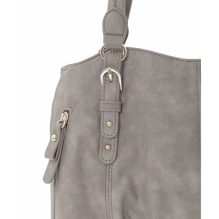 [2WAY]シャイニーカラーベルトデザインラウンドトートバッグ | MK MICHEL KLEIN BAG | 詳細画像11 