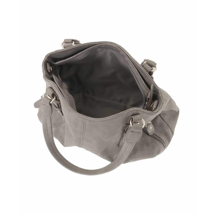 [2WAY]シャイニーカラーベルトデザインラウンドトートバッグ | MK MICHEL KLEIN BAG | 詳細画像12 