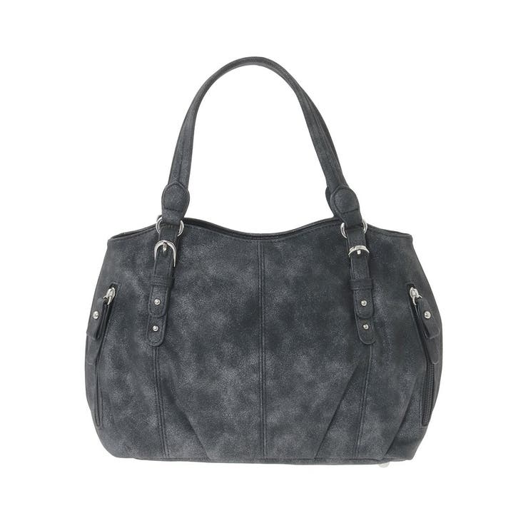 [2WAY]シャイニーカラーベルトデザインラウンドトートバッグ | MK MICHEL KLEIN BAG | 詳細画像13 