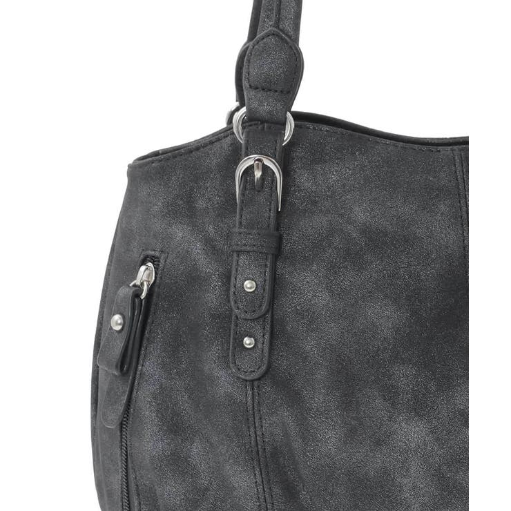 [2WAY]シャイニーカラーベルトデザインラウンドトートバッグ | MK MICHEL KLEIN BAG | 詳細画像14 