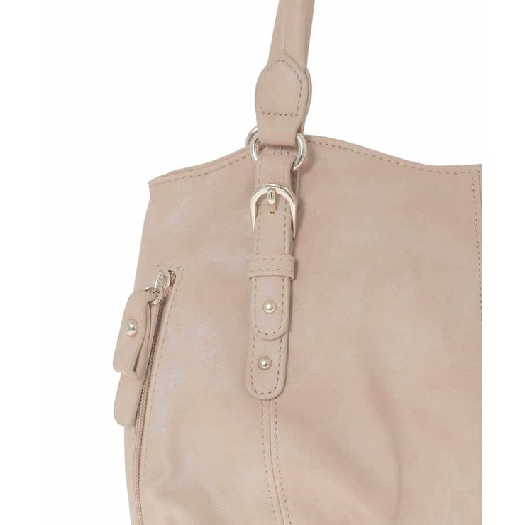 [2WAY]シャイニーカラーベルトデザインラウンドトートバッグ | MK MICHEL KLEIN BAG | 詳細画像6 