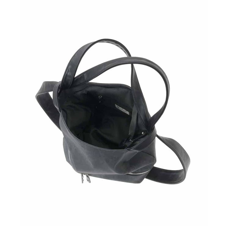 [2WAY/A4収納可]デニム風デザイン変形トートバッグ | MK MICHEL KLEIN BAG | 詳細画像11 