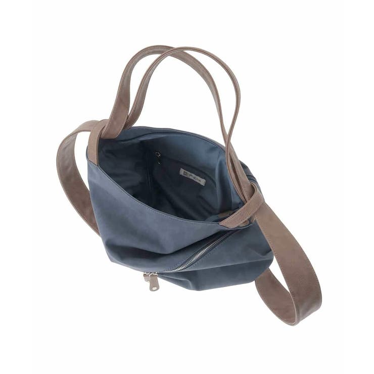 [2WAY/A4収納可]デニム風デザイン変形トートバッグ | MK MICHEL KLEIN BAG | 詳細画像13 