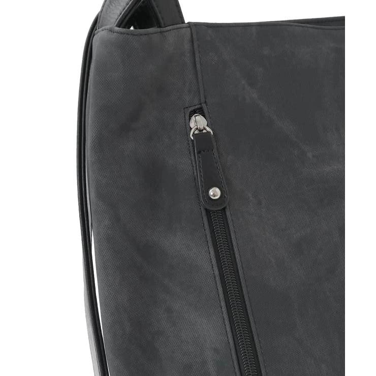 [2WAY/A4収納可]デニム風デザイン変形トートバッグ | MK MICHEL KLEIN BAG | 詳細画像7 