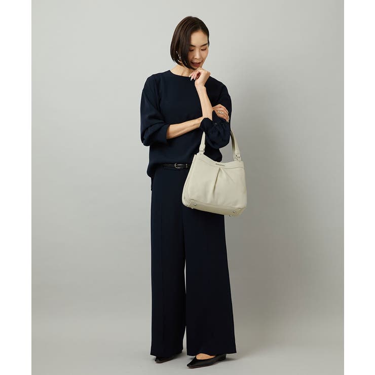 [2WAY]合成皮革タックデザインバッグ | MK MICHEL KLEIN BAG | 詳細画像16 