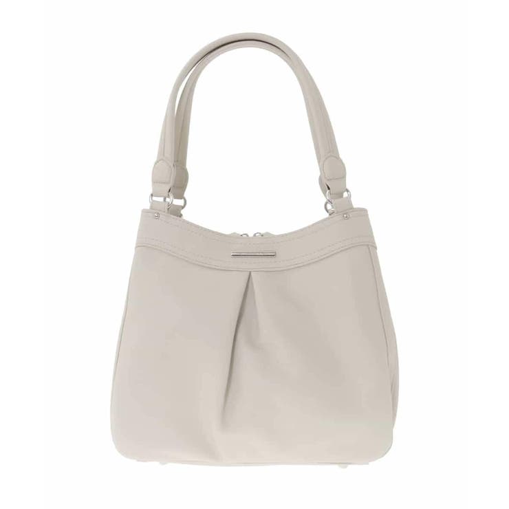 [2WAY]合成皮革タックデザインバッグ | MK MICHEL KLEIN BAG | 詳細画像3 