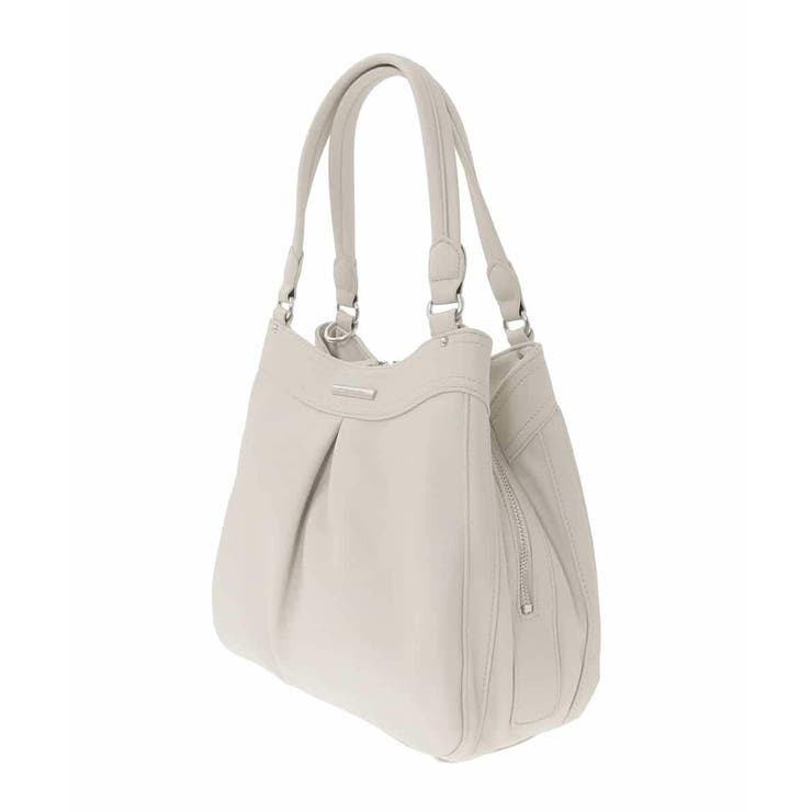 [2WAY]合成皮革タックデザインバッグ | MK MICHEL KLEIN BAG | 詳細画像4 