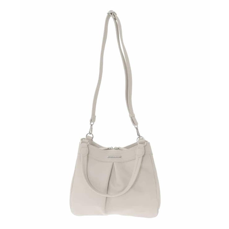 [2WAY]合成皮革タックデザインバッグ | MK MICHEL KLEIN BAG | 詳細画像6 