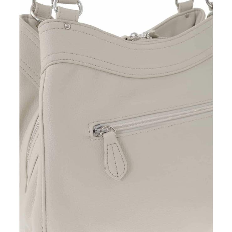 [2WAY]合成皮革タックデザインバッグ | MK MICHEL KLEIN BAG | 詳細画像8 