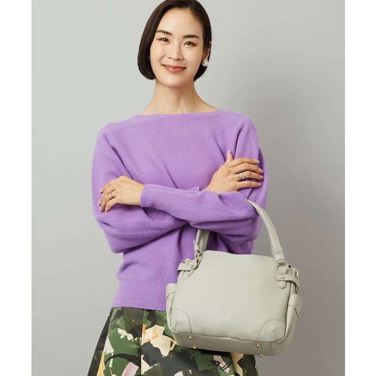 [2WAY]サイドポケットデザイントートバッグ | MK MICHEL KLEIN BAG | 詳細画像1 