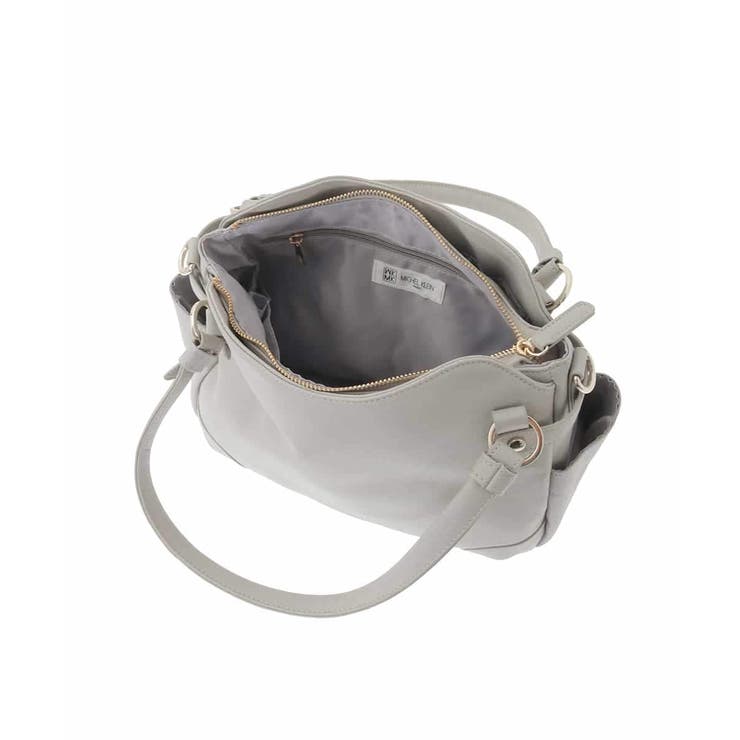 [2WAY]サイドポケットデザイントートバッグ | MK MICHEL KLEIN BAG | 詳細画像11 