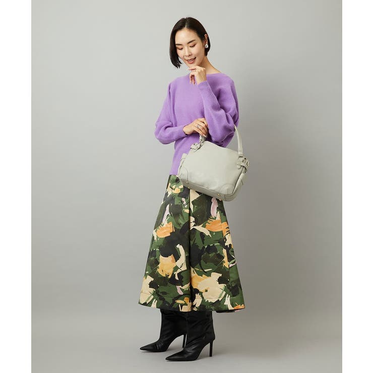 [2WAY]サイドポケットデザイントートバッグ | MK MICHEL KLEIN BAG | 詳細画像16 