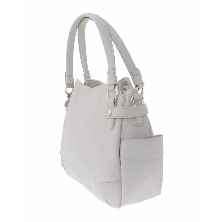 [2WAY]サイドポケットデザイントートバッグ | MK MICHEL KLEIN BAG | 詳細画像4 