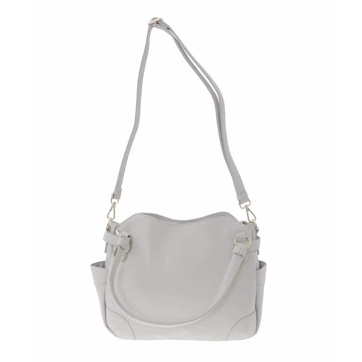 [2WAY]サイドポケットデザイントートバッグ | MK MICHEL KLEIN BAG | 詳細画像6 