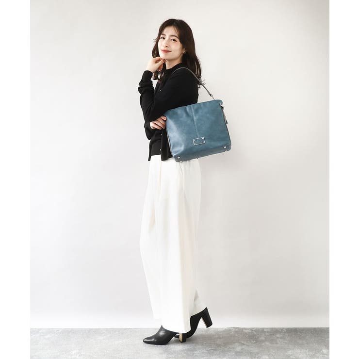 [2WAY]メタルタグアクセントショルダーバッグ | MK MICHEL KLEIN BAG | 詳細画像17 