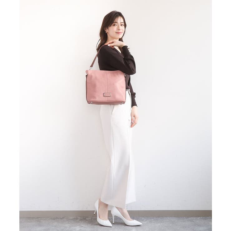 [2WAY]メタルタグアクセントショルダーバッグ | MK MICHEL KLEIN BAG | 詳細画像20 