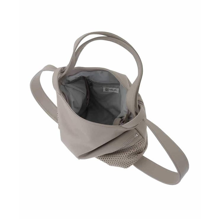 [2WAY]パンチングデザイン変形トートバッグ | MK MICHEL KLEIN BAG | 詳細画像2 