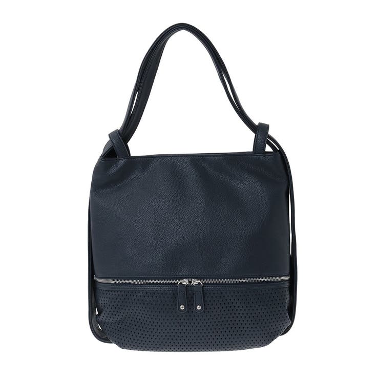 [2WAY]パンチングデザイン変形トートバッグ | MK MICHEL KLEIN BAG | 詳細画像5 