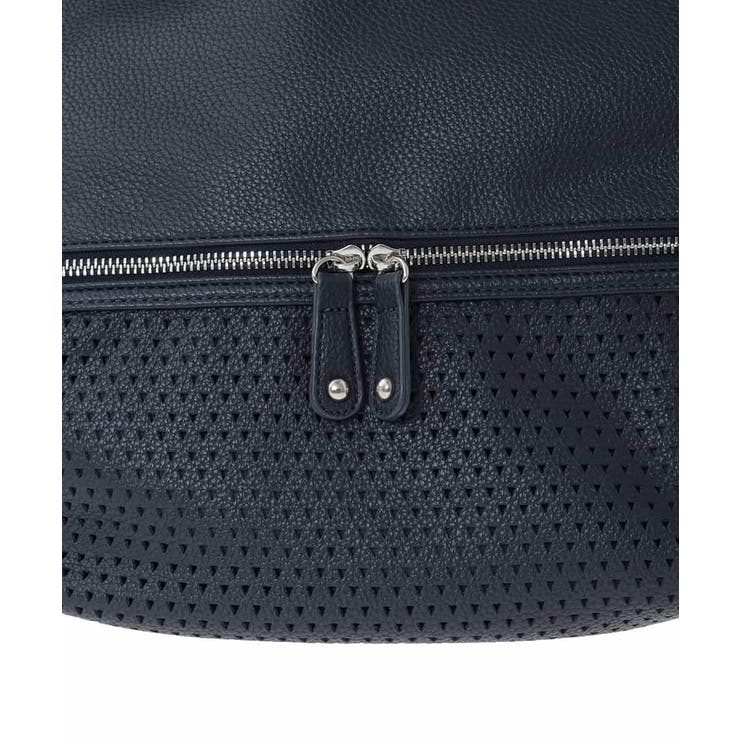 [2WAY]パンチングデザイン変形ミニトートバッグ | MK MICHEL KLEIN BAG | 詳細画像12 