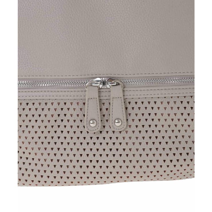 [2WAY]パンチングデザイン変形ミニトートバッグ | MK MICHEL KLEIN BAG | 詳細画像14 